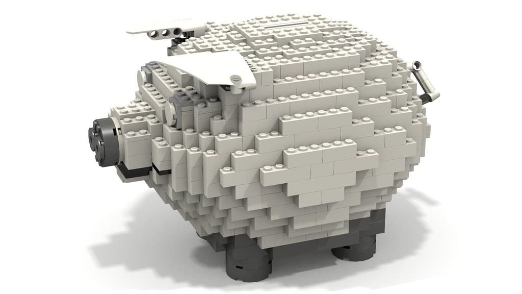 Lego Piggy Bank
